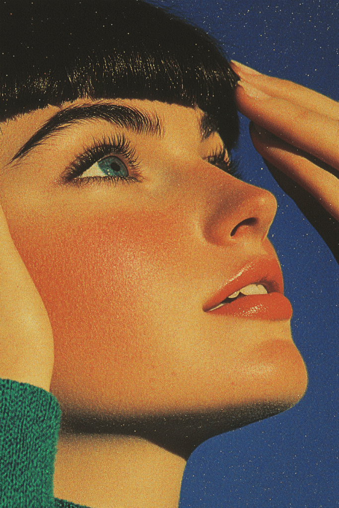 Mujer mirando al cielo